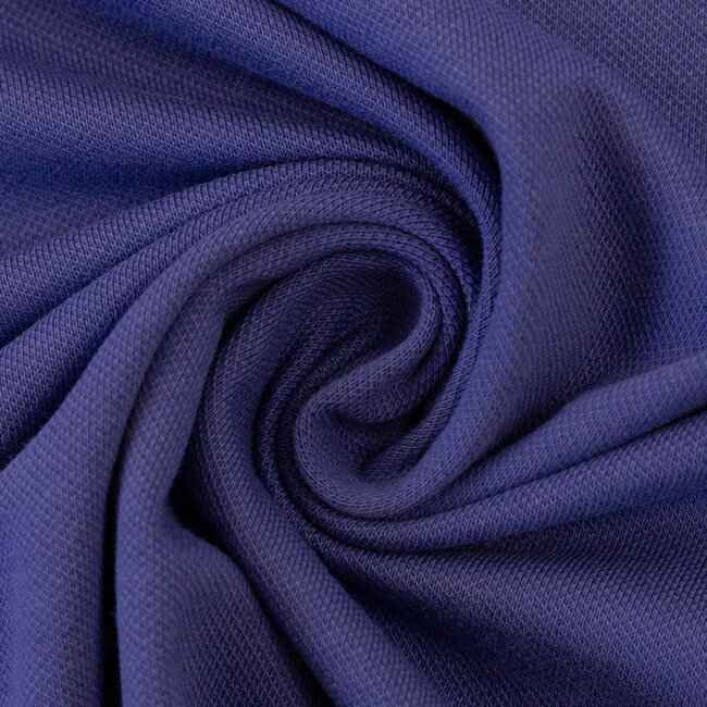 Istanbul piqué tricot - indigo