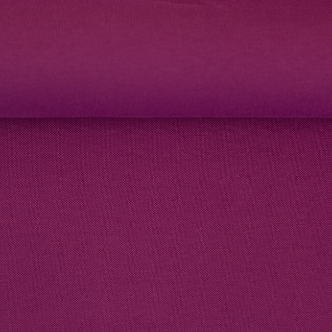 Istanbul piqué tricot - vivid viola