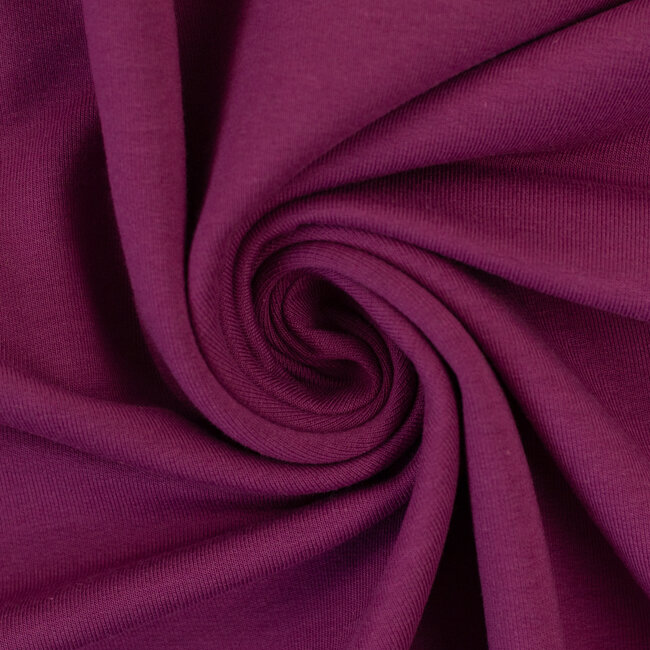 Paula modal french terry - vivid viola