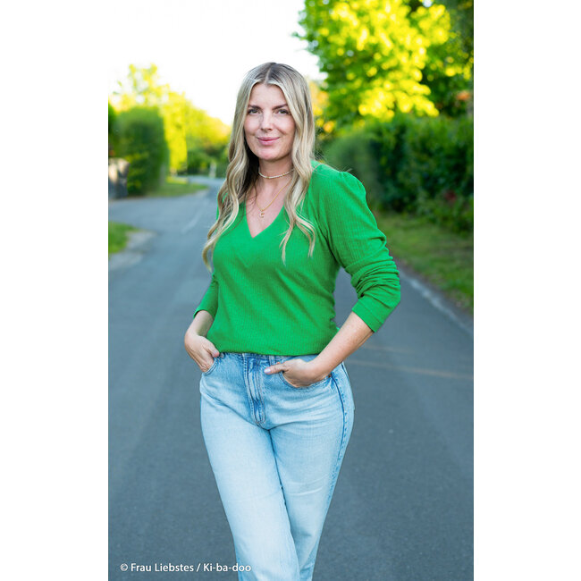 Entrup riblinnentricot - gorgeous green