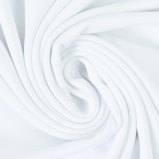 Selina viscosetricot - wit