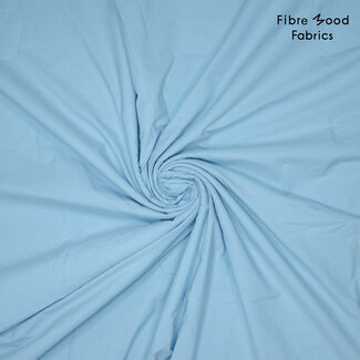 Fibremood Poplin stone washed - blauw