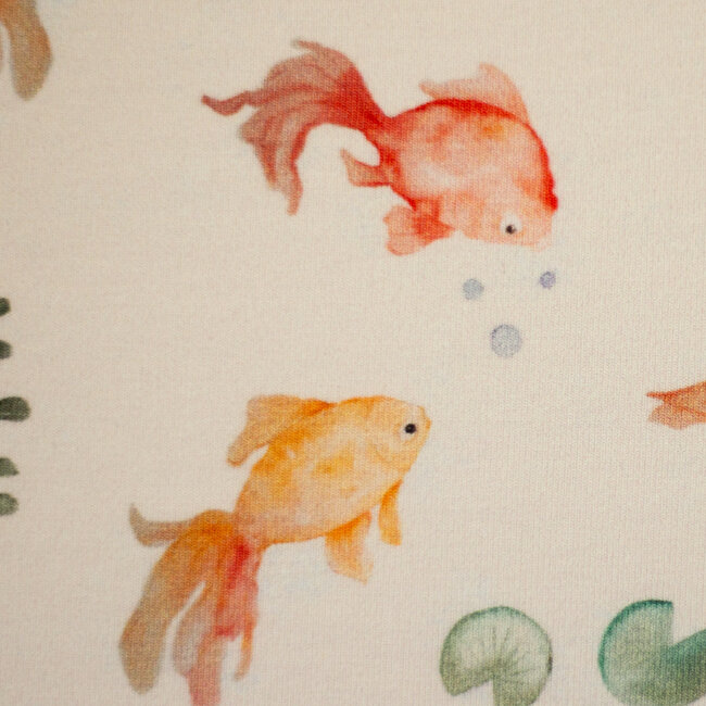 In the pond - katoentricot