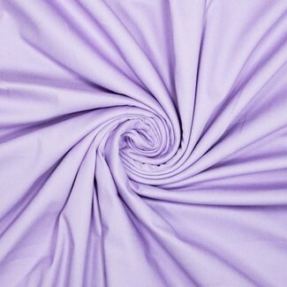 Stretchkatoen peach finish - lila