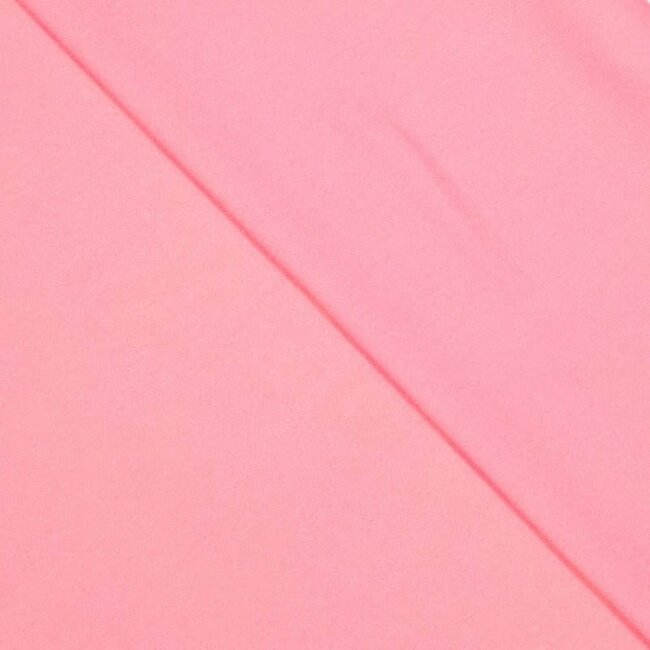 Stretchkatoen peach finish - pink