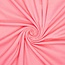 Stretchkatoen peach finish - pink