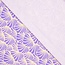 Ilja purple beachy shells - canvas