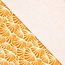 Ilja orange beachy shells - canvas