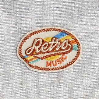 Strijkapplicatie - retro music