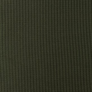 Wafel jersey snoozy - camouflage groen