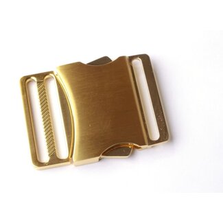 Klikgesp 40 mm - goud