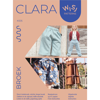 Wisj Wisj - Clara culotte & short + gratis Rafi shirt patroon (2-14 jaar)