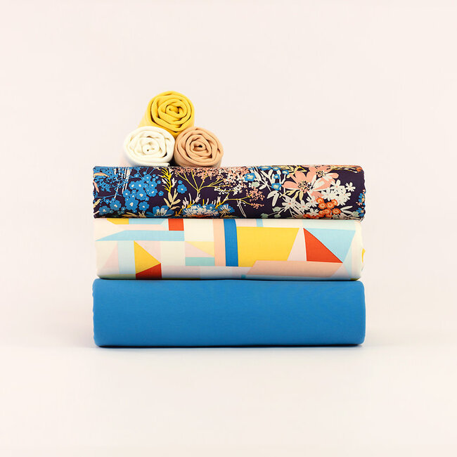 SYAS30 Wild Flowers - ecovero satin viscose