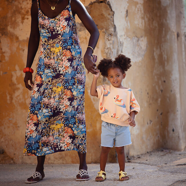 SYAS30 Wild Flowers - ecovero satin viscose