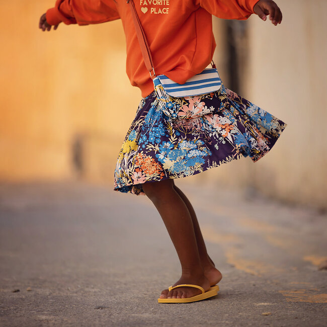 SYAS30 Wild Flowers - ecovero satin viscose