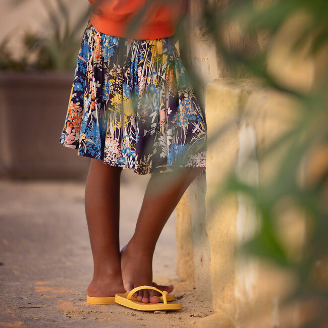 SYAS30 Wild Flowers - ecovero satin viscose