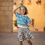 SYAS30 Cubistics - ecovero satin viscose