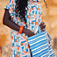 SYAS30 Cubistics - ecovero satin viscose