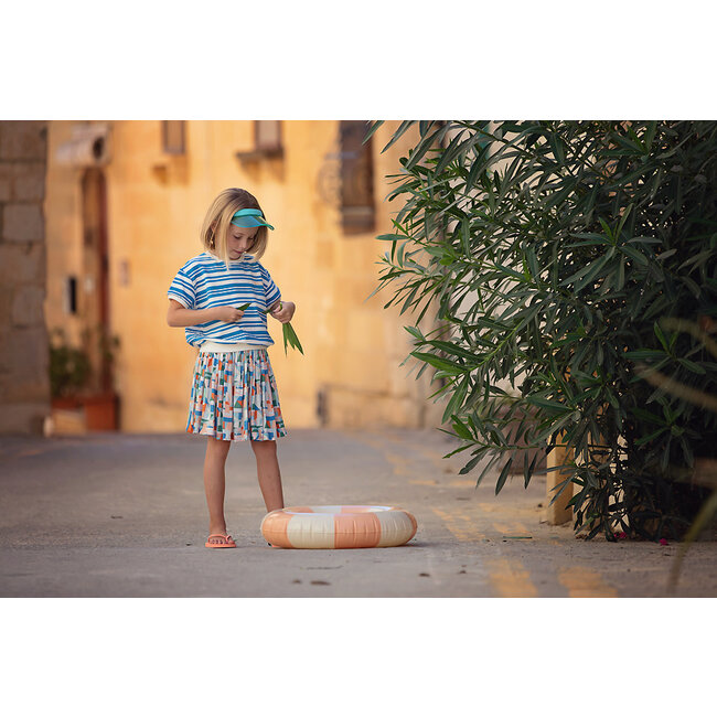 SYAS30 Cubistics - ecovero satin viscose