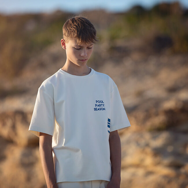 SYAS30 Gebroken wit - french terry