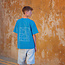 SYAS30 Pacifische kust blauw - french terry