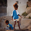 SYAS30 Pacifische kust blauw - french terry