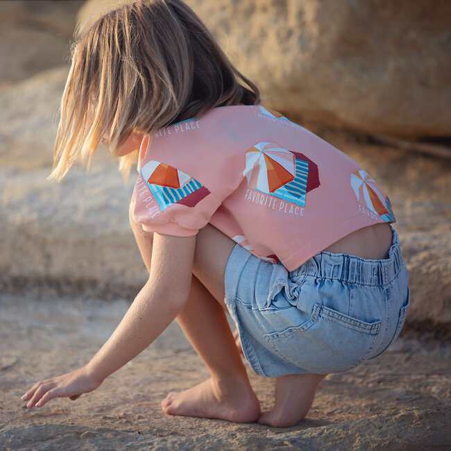 SYAS30 Papaya punch roze - boordstof