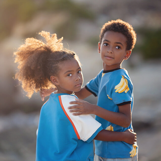SYAS30 Pacifische kust blauw - boordstof