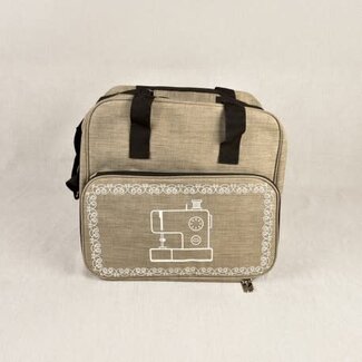Tas voor overlock - beige