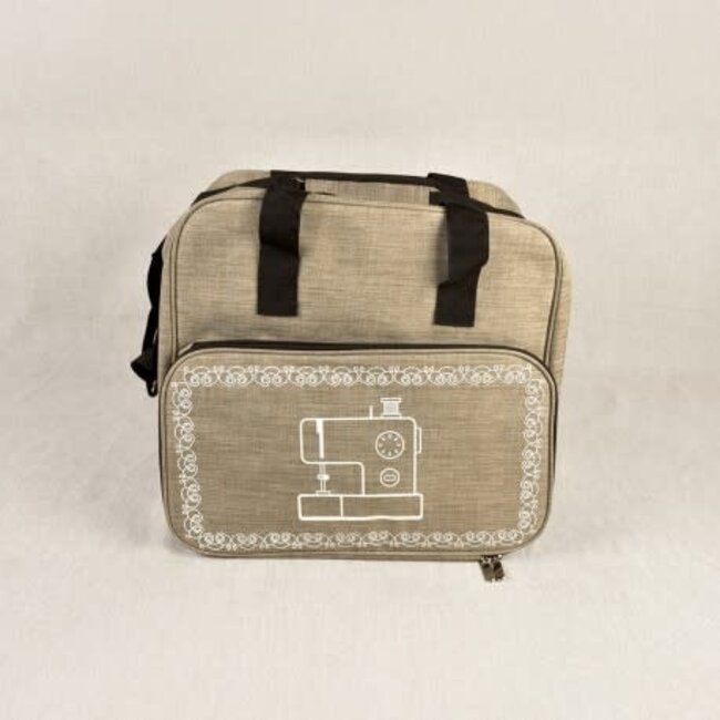 Tas voor overlock - beige