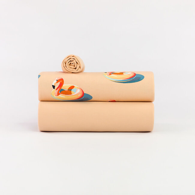 SYAS30 Perzikroom - boordstof