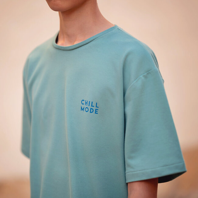 SYAS30 Stoffig turquoise - boordstof