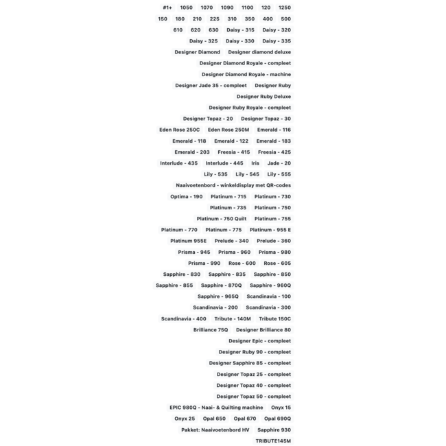 Husqvarna - glijvoet