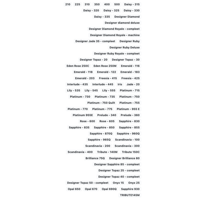 Husqvarna - boventransportvoet