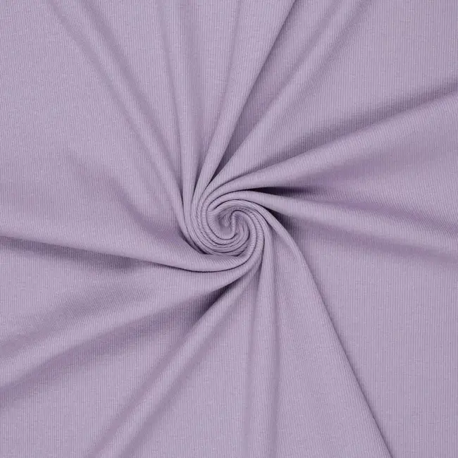 Rib jersey - lilac