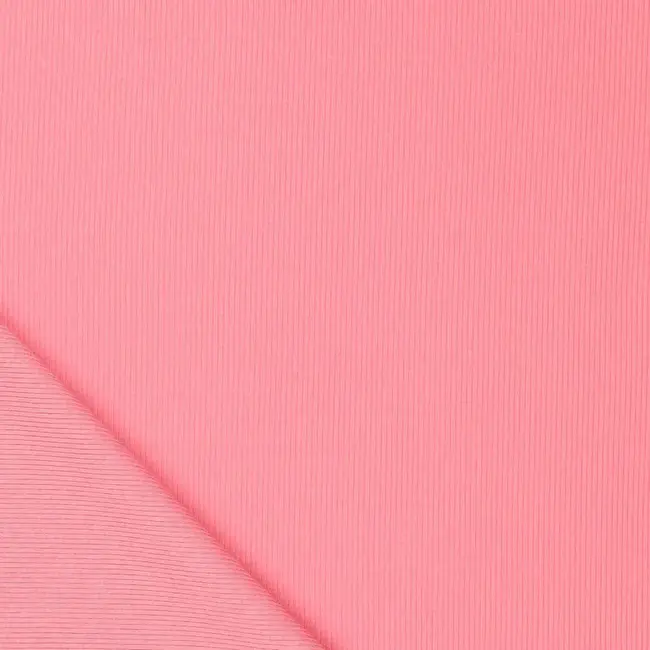 Rib jersey - pink