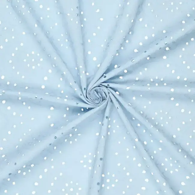Colorfull swiss embroidery - sky blue