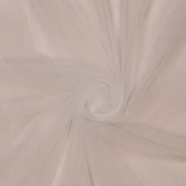 Soft swiss tule - ivoor