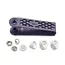 Naaivrijdrukknoop jersey 12mm wit