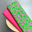 Woven bamboo organic  - pink