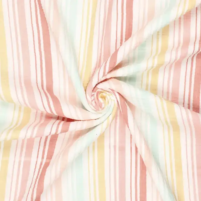 Beach stripes - mousseline