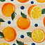 Orange - katoen