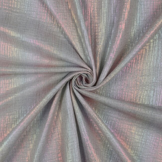 Foil rainbow - double gauze