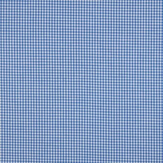 Katoen vichy - royal blauw