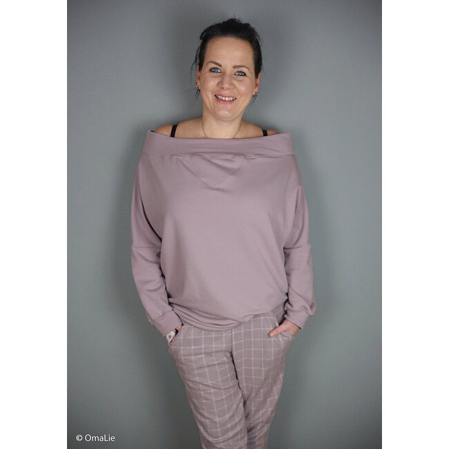 Eike sweater - oud roze