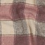 Greige pink checks - mantelstof