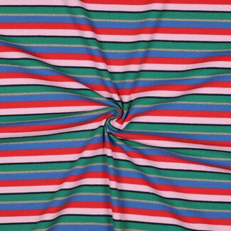 Rib jersey - stripes