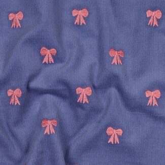 Embroidery bows - babycorduroy