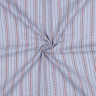 Hearts - katoen jacquard
