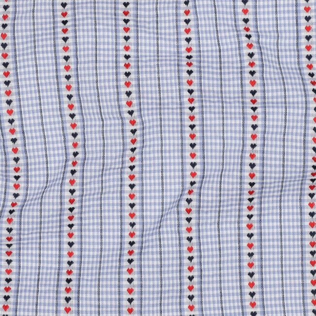 Hearts - katoen jacquard